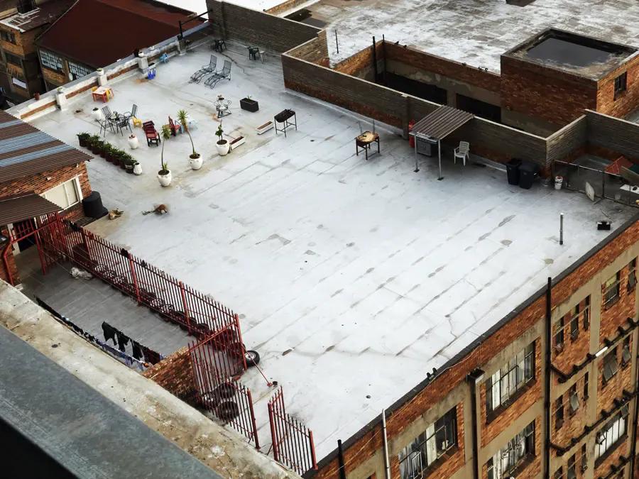 Plat dak na renovatie